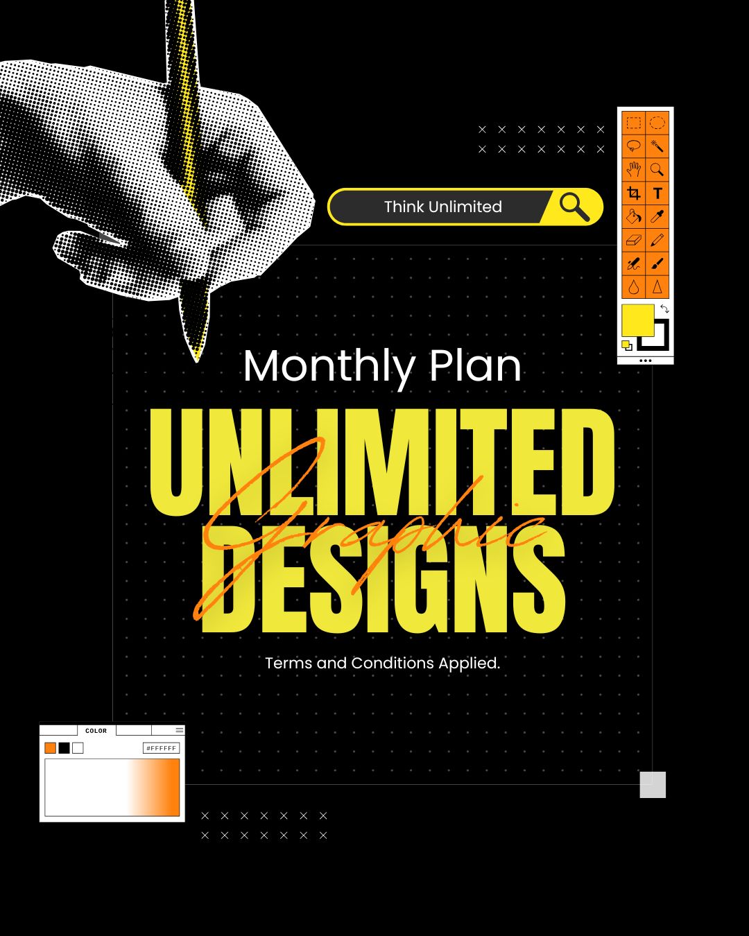 Monthly Membership Unlimited Creative Design Plan